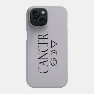 Cancer Glyph Planet Element Phone Case