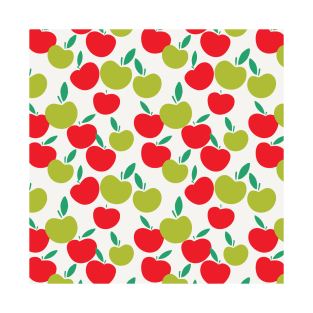 Modern Abstract Apples T-Shirt