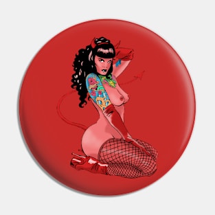 Devil Girl Alt Pin