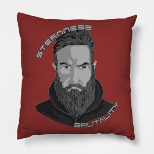 A man with a beard Pillow