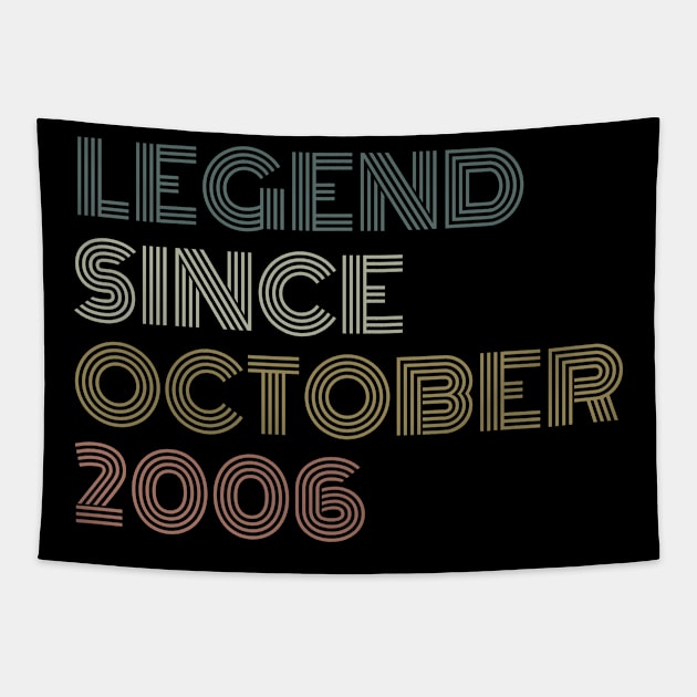 Legend Since October 2006 Tapestry by Trandkeraka