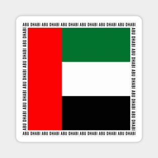 Abu Dhabi F1 Circuit Stamp Magnet