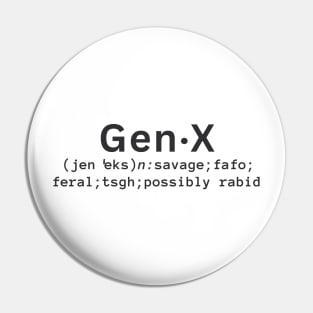 Gen X dictionary definition savage fafo feral tsgh possibly rabid funny gift Pin