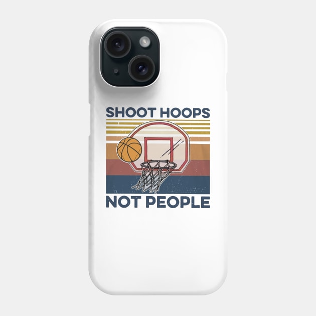 Basketball Shoot Hoops Not People Phone Case by Delmonico2022