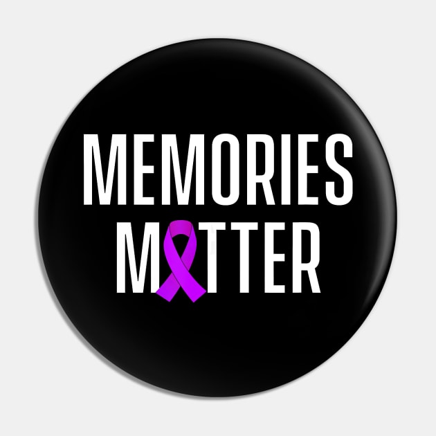 Memories Matter Alzheimer Awareness Gift Pin by thuylinh8