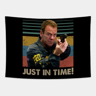 Jack Bauer just in time vintage Tapestry