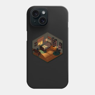 Charlie Spring - Heartstopper - isometric bedroom Phone Case