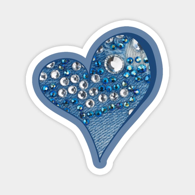 Heart Beads Magnet by LibrosBOOKtique