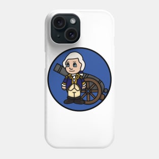 Chibi Henry Knox Circle (Large Print) Phone Case