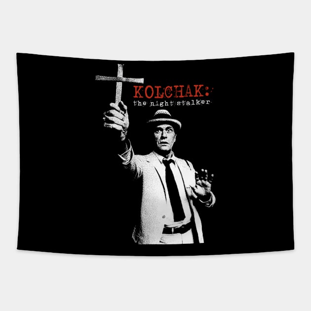 Kolchak The Night Stalker Vintage Tapestry by GothBless