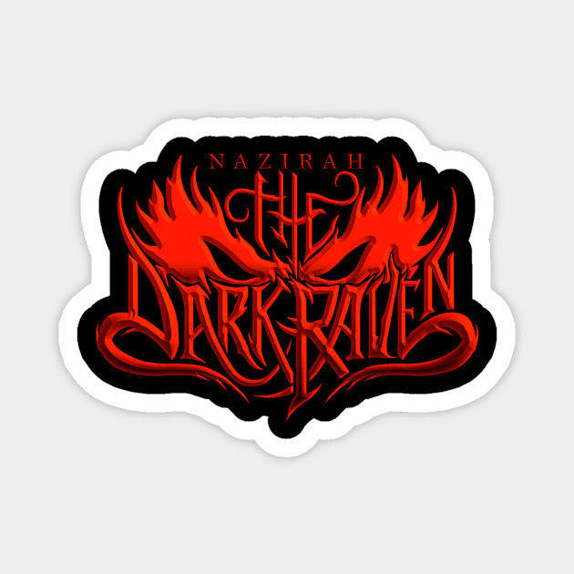 Dark raven Logo Magnet by The Dark Raven