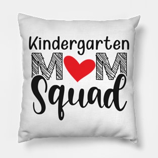 Kindergarten Mom Squad Pillow