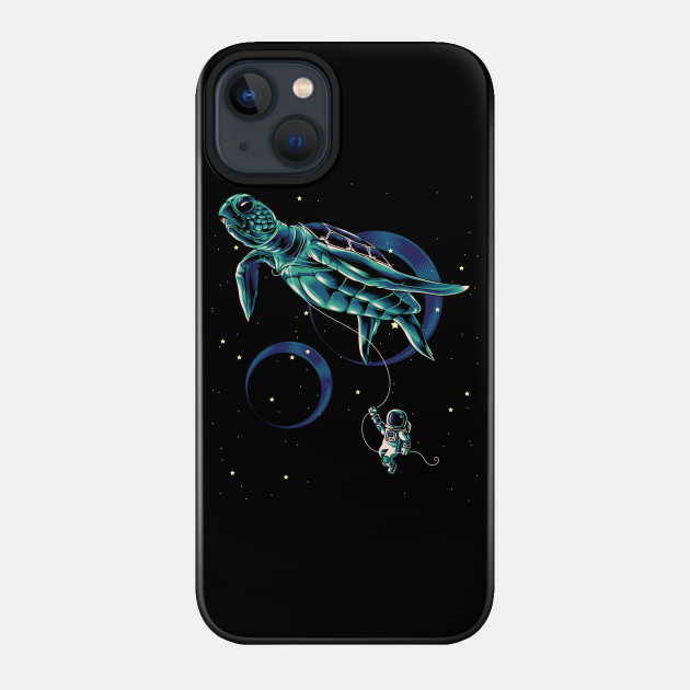 Turtle Astronaut - Turtle - Phone Case