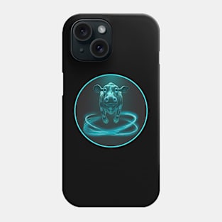 Floating Cow Phone Case