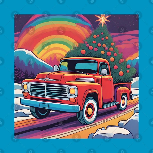 Psychedelic Yule Ride by FashionPulse