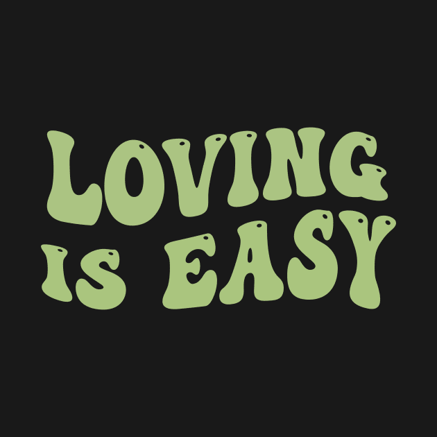 loving is easy Sticker by Pop-clothes