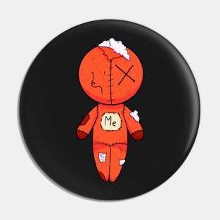 I feel like a Rag Doll - Little Version - Not Hamlet Design Pin