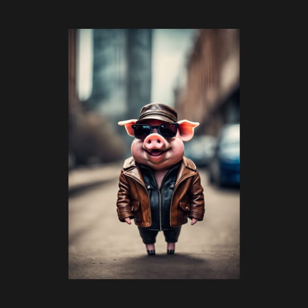 Funny pig by helintonandruw