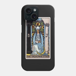 II. The High Priestess Tarot Card Phone Case