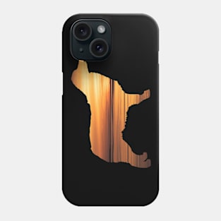 Australian Shepherd Sunset Phone Case