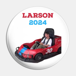 President Larson Pin