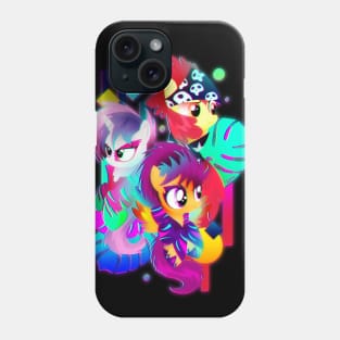 Synthwave Cutie Mark Crusaders Phone Case