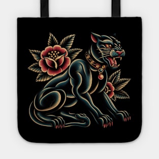 American traditional panther Tote