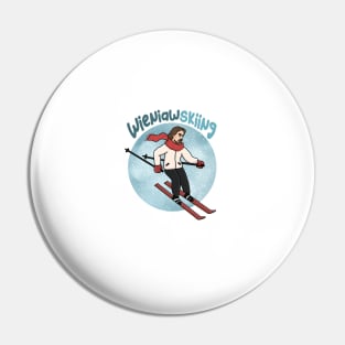 Wieniawskiing Pin