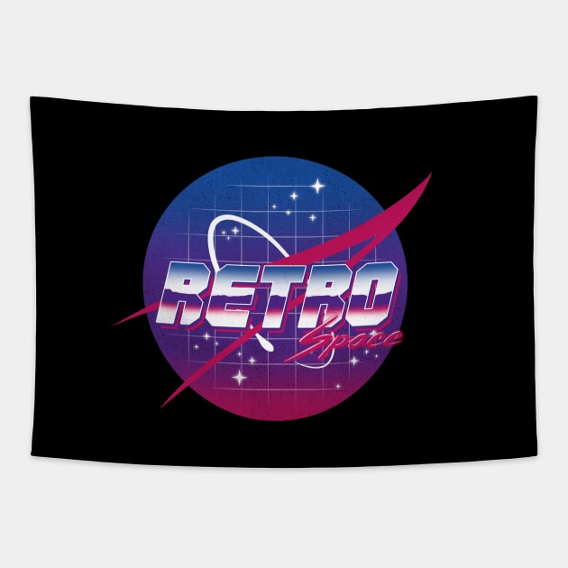Retro Space Tapestry by Eilex Design