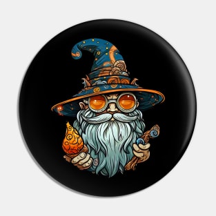 Cool Wizard Pin