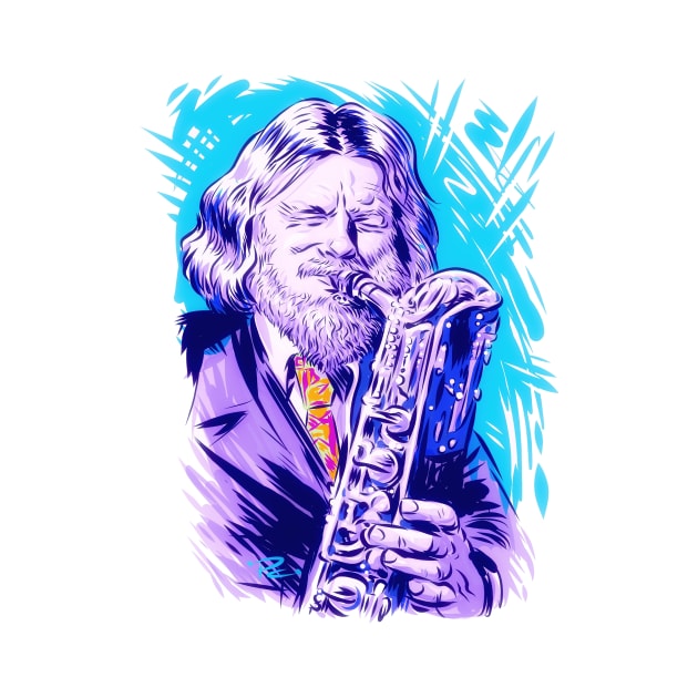 Gerry Mulligan - An illustration by Paul Cemmick by PLAYDIGITAL2020