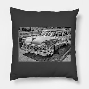 1956 Ford Parklane Wagon Pillow