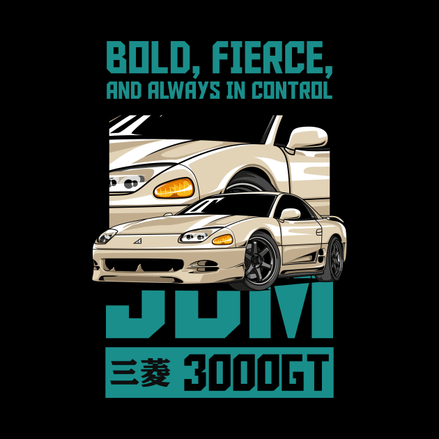 3000GT JDM Car by milatees