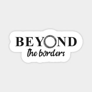 'Beyond Borders' Refugee Care Shirt Magnet