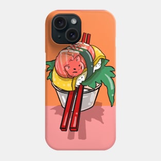 Sashimi Meow Phone Case