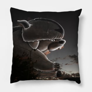 Flying bison Pillow