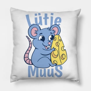 Lütje Muus Low German Little Mouse Pillow