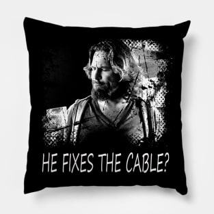 Retro Vintage Crime Comedy Gifts Idea Pillow