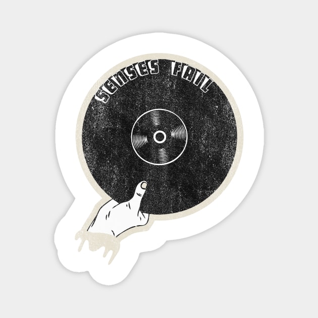 Senses Fail Grab Vinyl Magnet by PASAR.TEMPEL