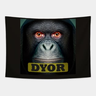 Funny Monkeys Humorous Apes Animals memes Tapestry