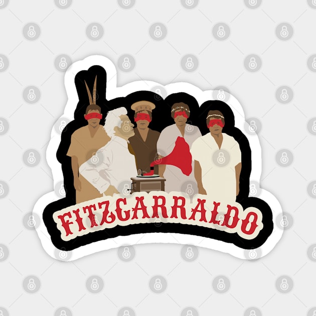 Fitzcarraldo: Iconic Cinematic Art on Shirts for True Movie Lovers Magnet by Boogosh