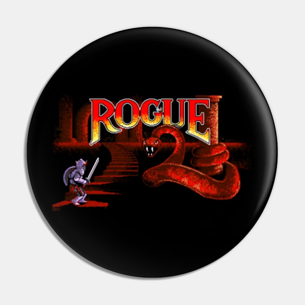 Rogue - The Adventure Game Pin by iloveamiga