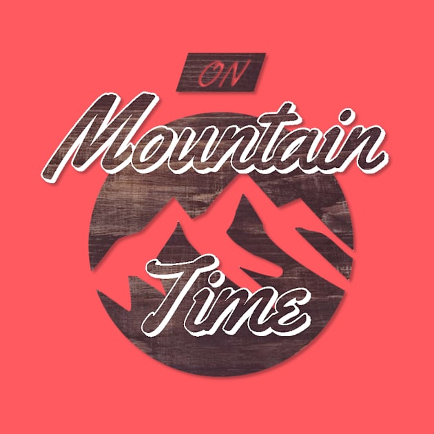 On Mountain Time Cutout Style 1 by xxtinastudio