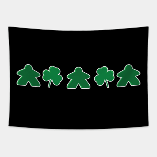 Meeples and Clovers Board Game Saint Patrick's Day Tapestry