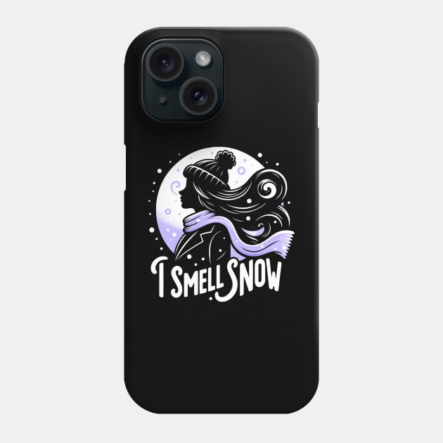 I Smell Snow - Silhouette by the Moon Phone Case by Fenay-Designs