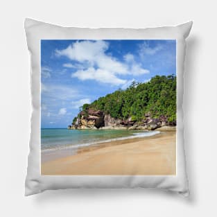 Beach at Bako national park Pillow