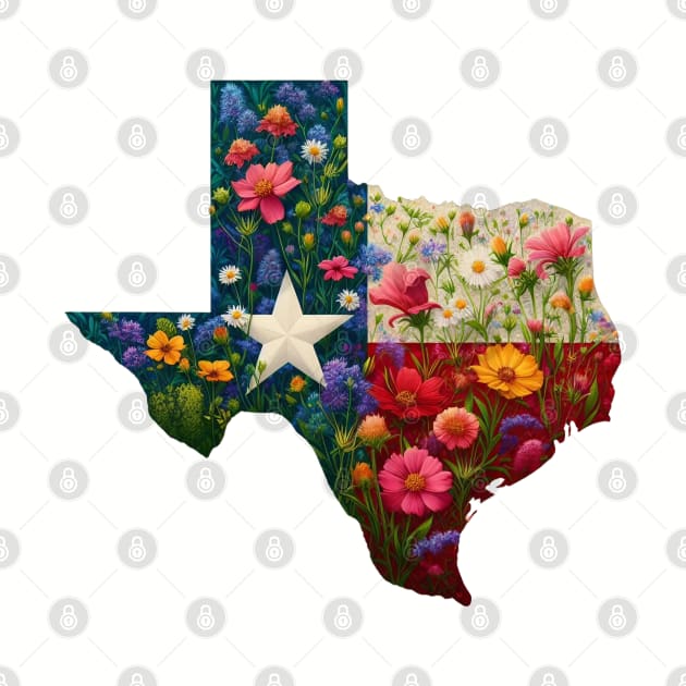 Texas Wildflowers - Texan Nature by JessArty