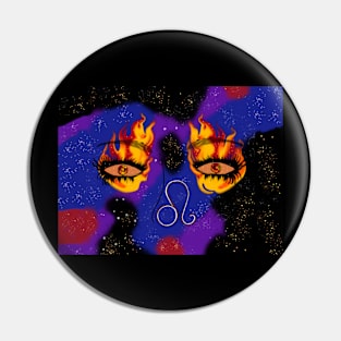 Leo the fire sign Pin