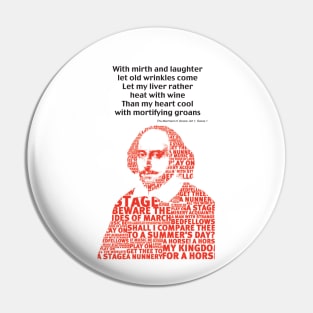 Shakespeare birthday greetings Pin