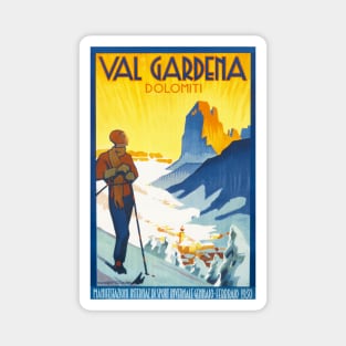 Val Gardena Dolomites Magnet